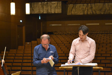 Alois Br&ouml;der and Evan Christ